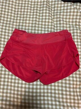 Lululemon Women’s Hot Pink Athletic Running Shorts
